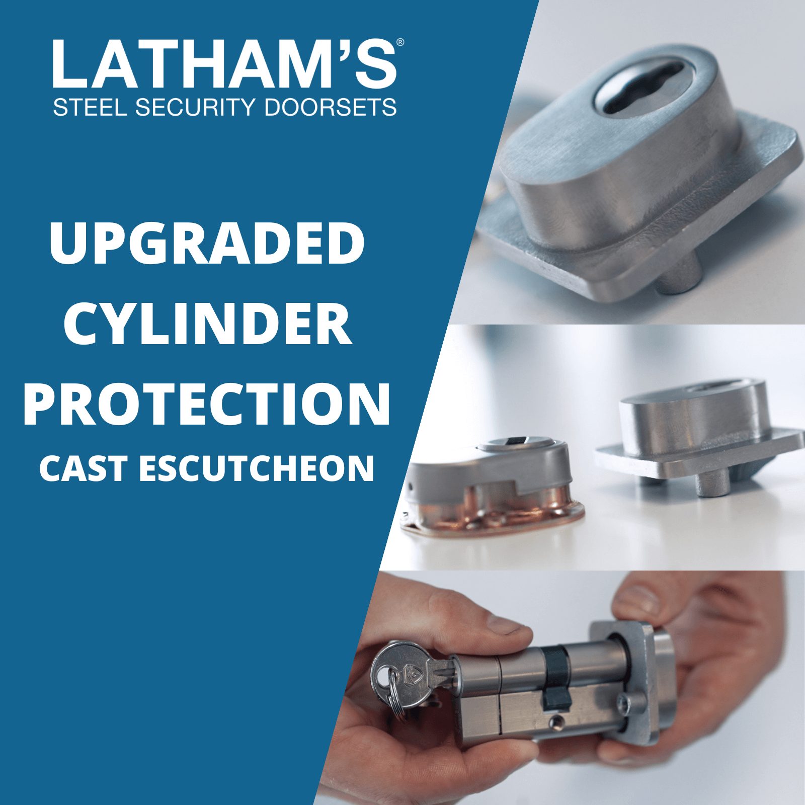 Security Cylinder Covers Hooply Latham S Steel Doors