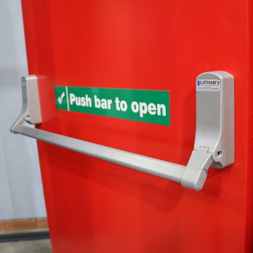 Budget Fire Exit Door | Latham's Steel Security Doors