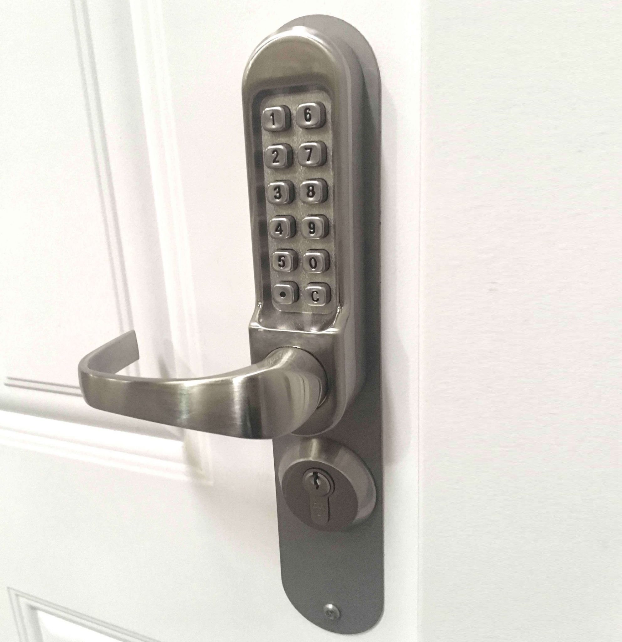 Code Lock Compatible with Hooply Locks Latham's Steel Doors