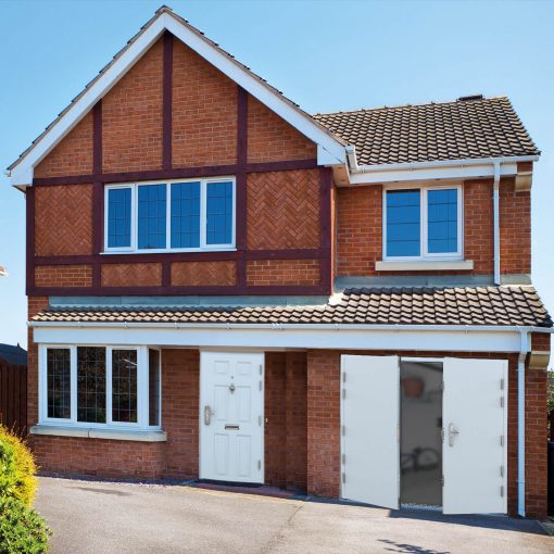 Security Side Hinged Garage Door