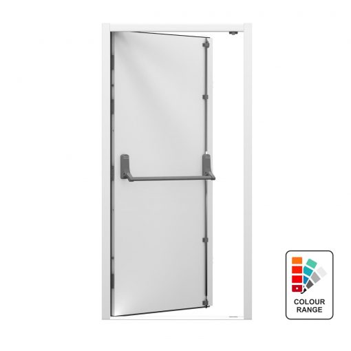 Security Fire Exit Door | Latham's Steel Doors