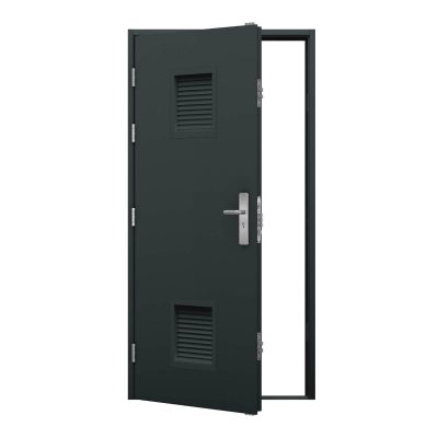 Clearance Louvred Doors | Latham’s Steel Security Doors