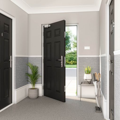 Fire Rated Front Door | FD30 FD60 FD120 | Latham's Steel Doors