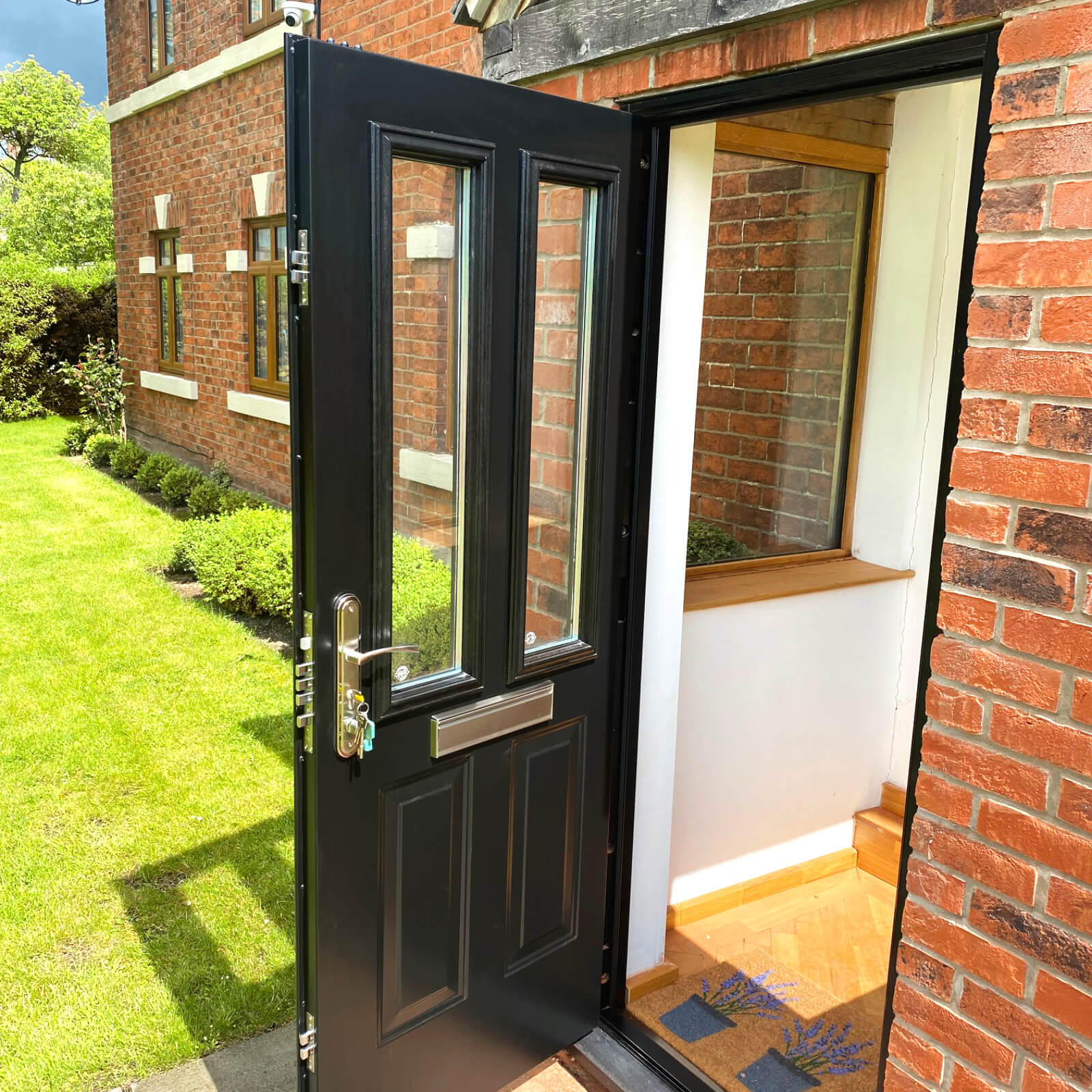 6 Panel Front door open